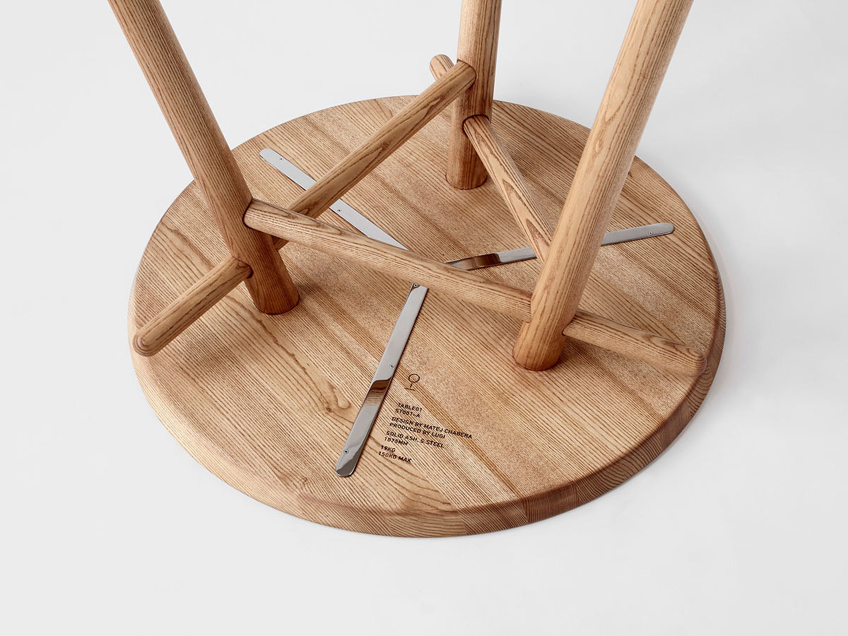 桌子，Barstool 02，Coatstand 01，LUGI，椅子，衣架，家具设计，