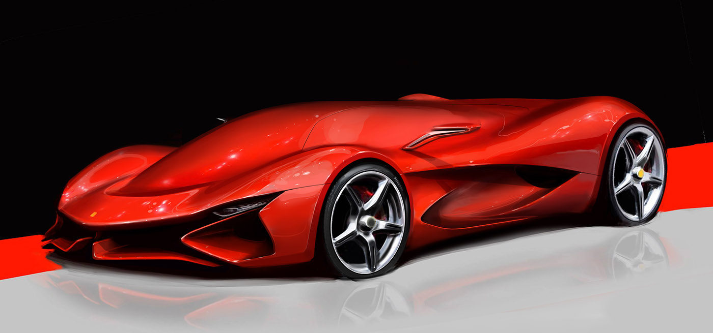 luxury，gules，conceptual design，automobile，