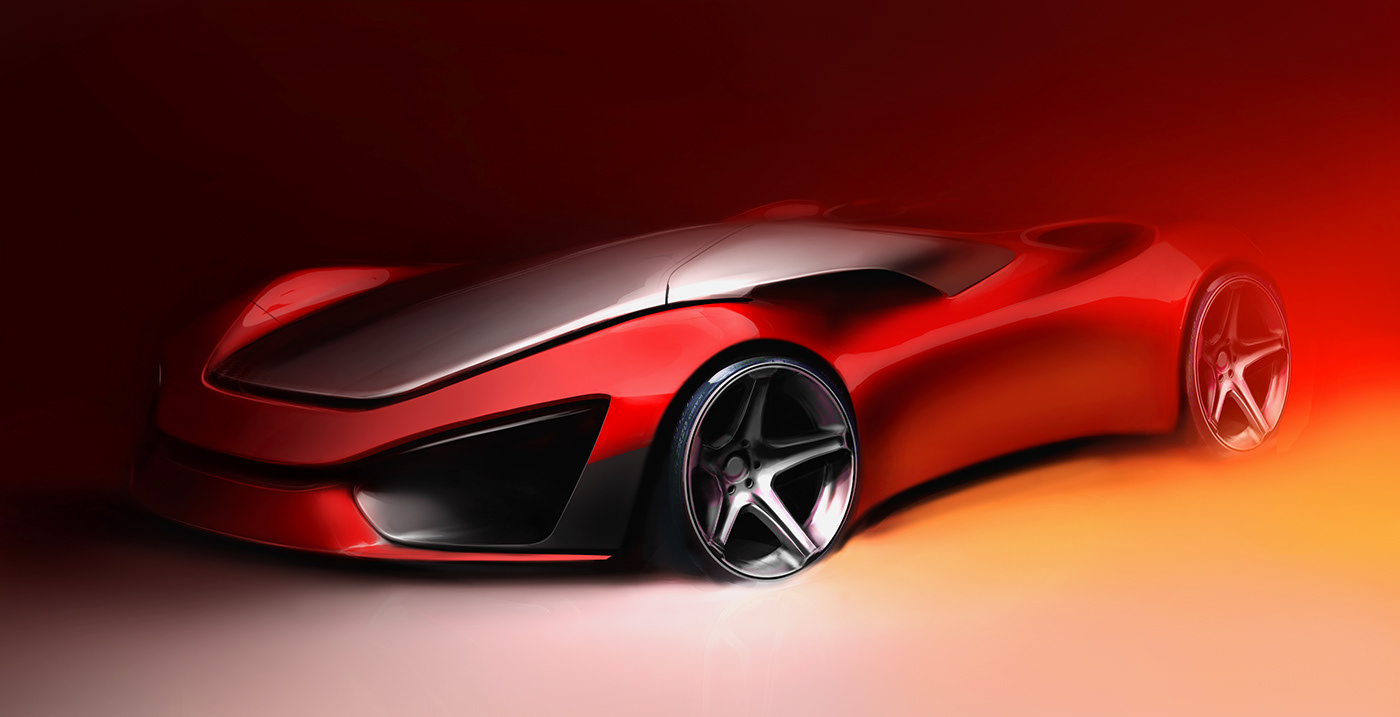 luxury，gules，conceptual design，automobile，