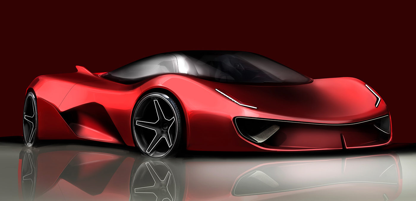 luxury，gules，conceptual design，automobile，