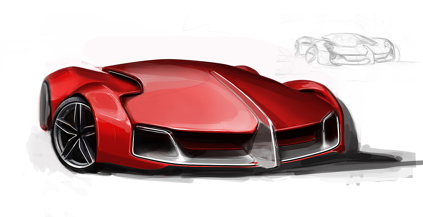 luxury，gules，conceptual design，automobile，