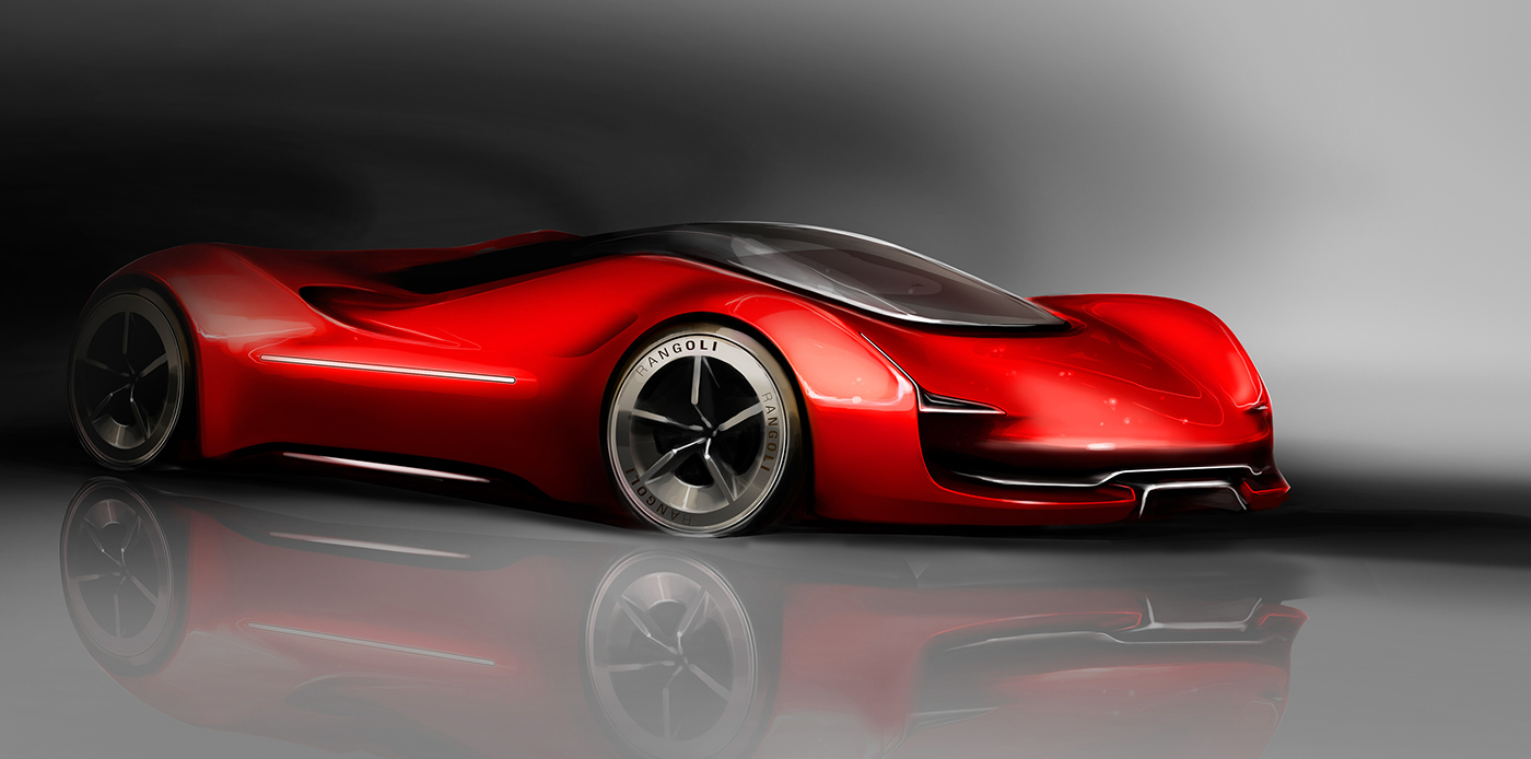 luxury，gules，conceptual design，automobile，