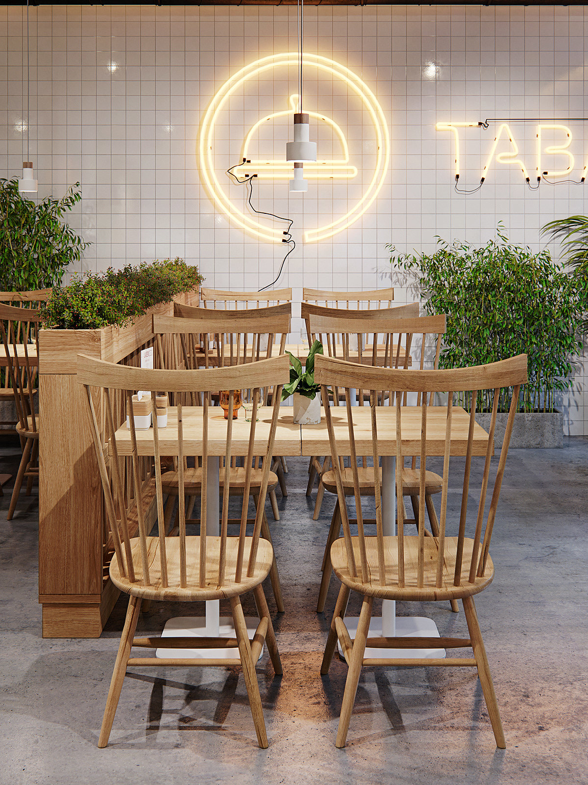 Interior design，restaurant，TABAQTAU，