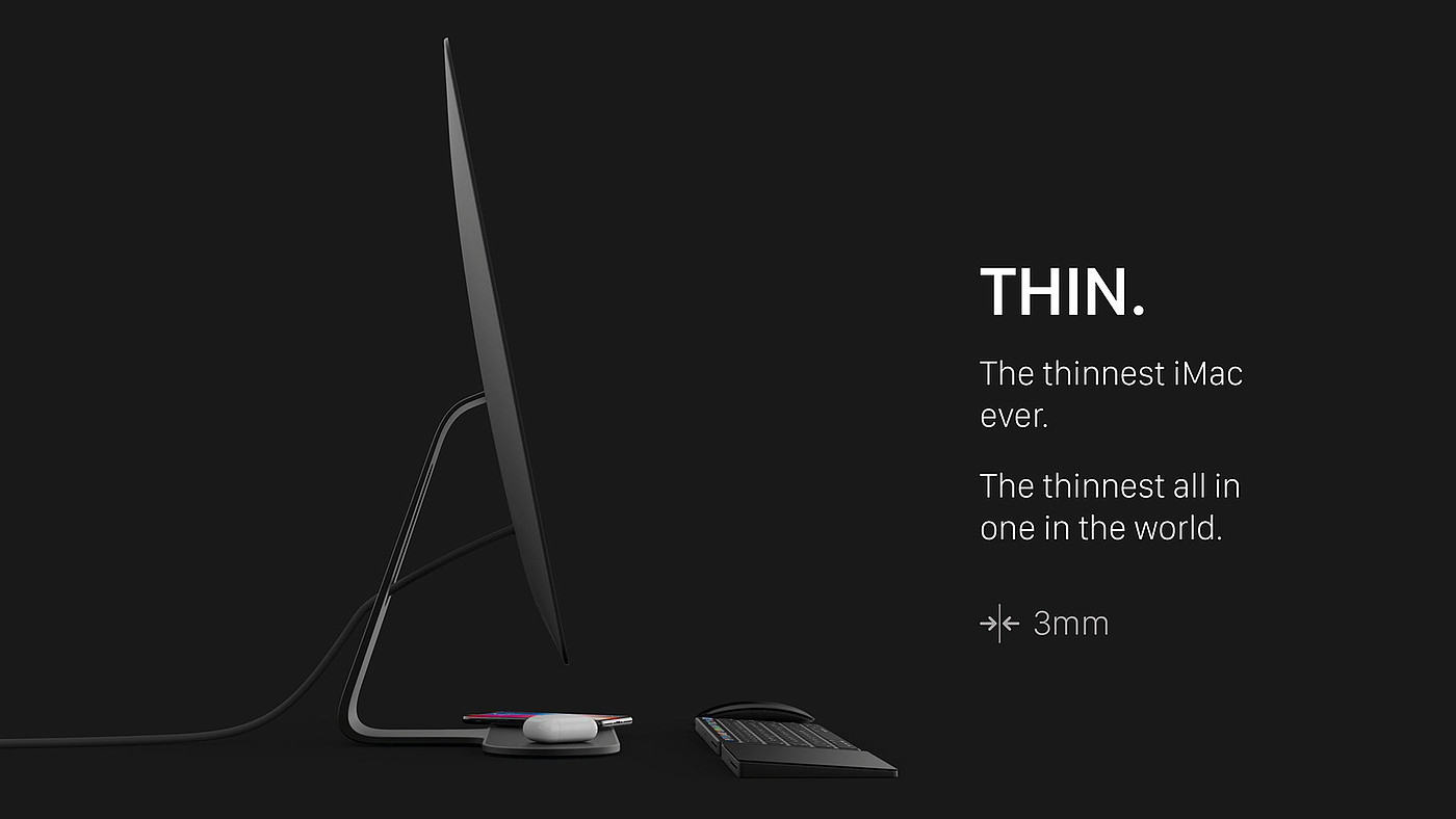 Render，conceptual design，imac，