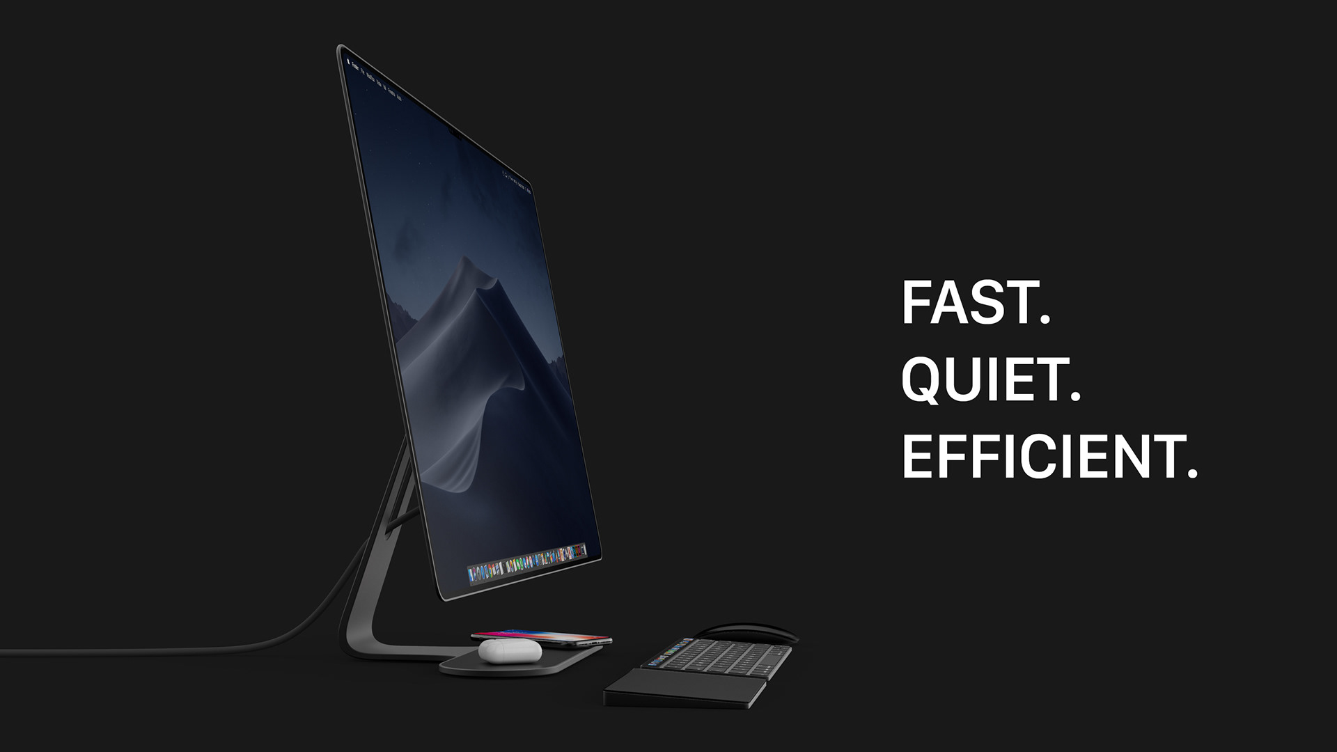 Render，conceptual design，imac，