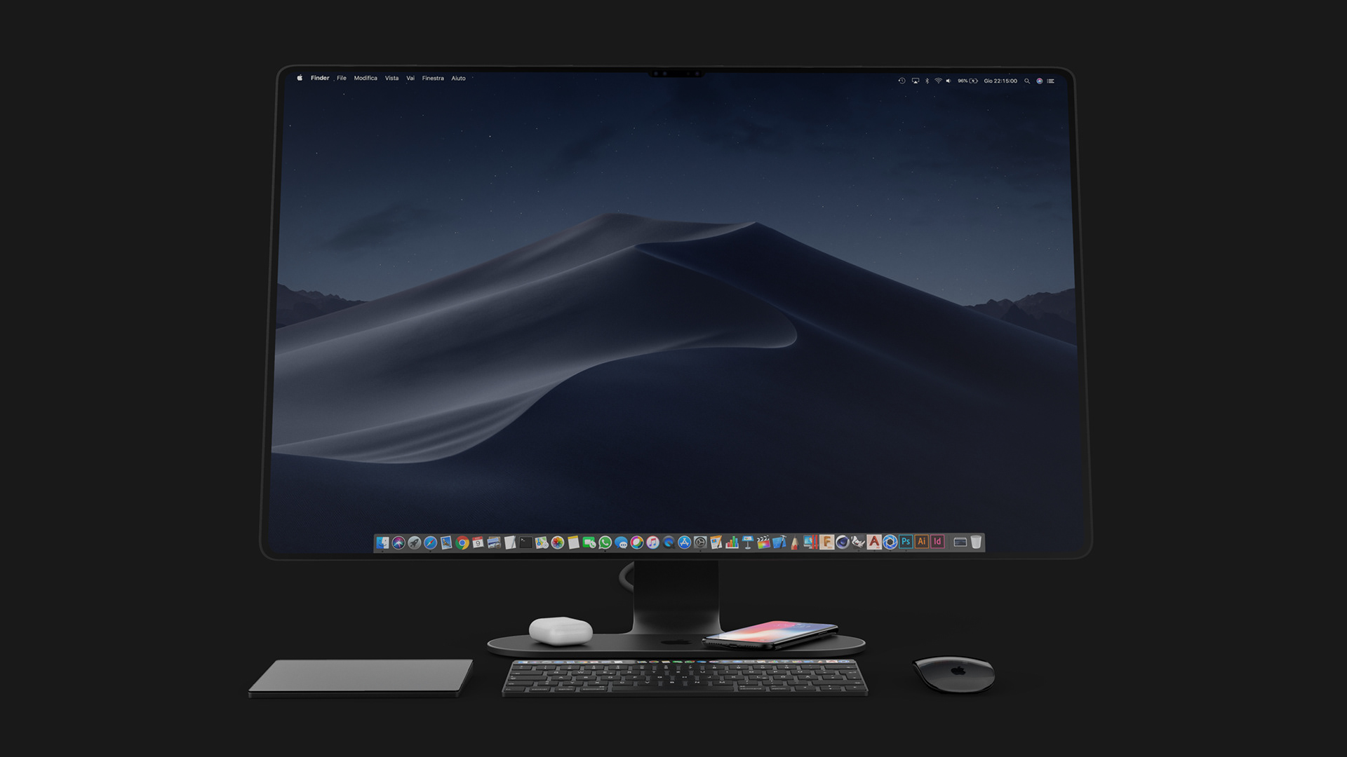 Render，conceptual design，imac，