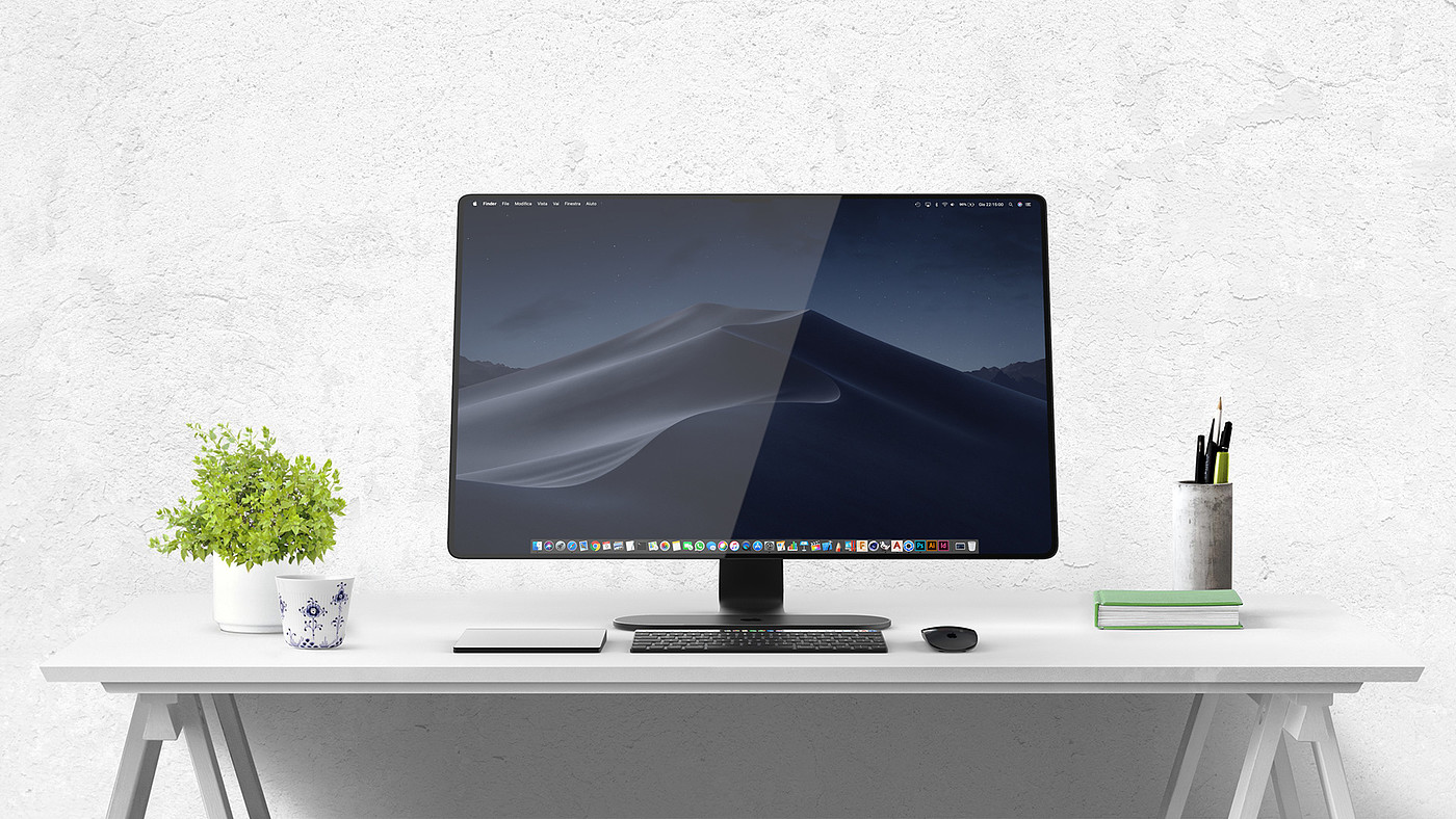 渲染，概念设计，imac，