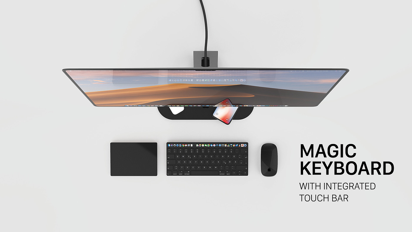 Render，conceptual design，imac，