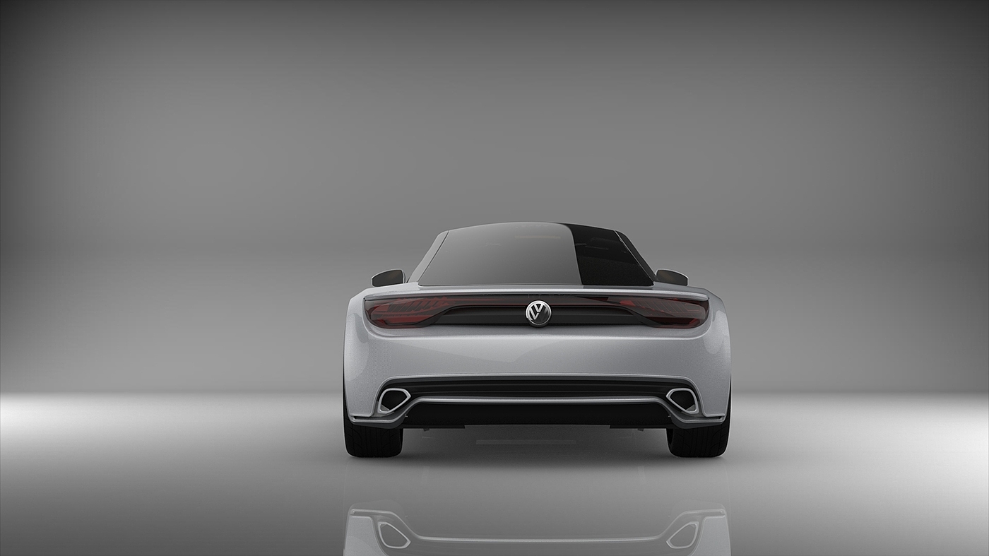 automobile，concept，Volkswagen GTE，public，