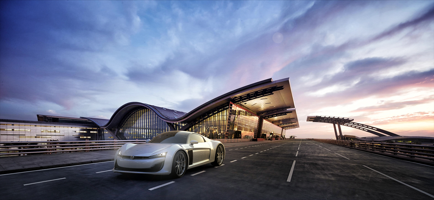 automobile，concept，Volkswagen GTE，public，