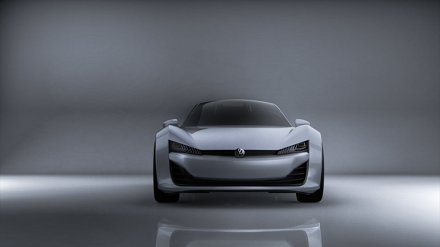 automobile，concept，Volkswagen GTE，public，
