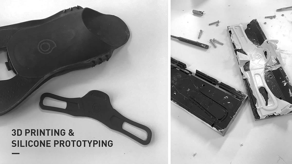 flippers，upper，industrial design，product design，