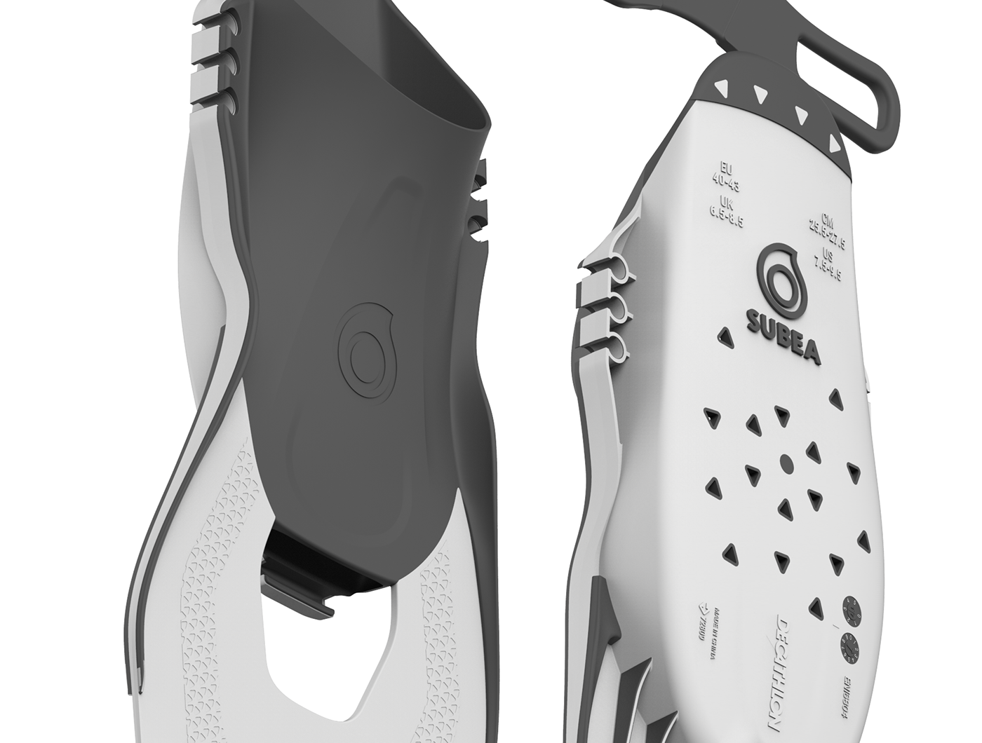 flippers，upper，industrial design，product design，