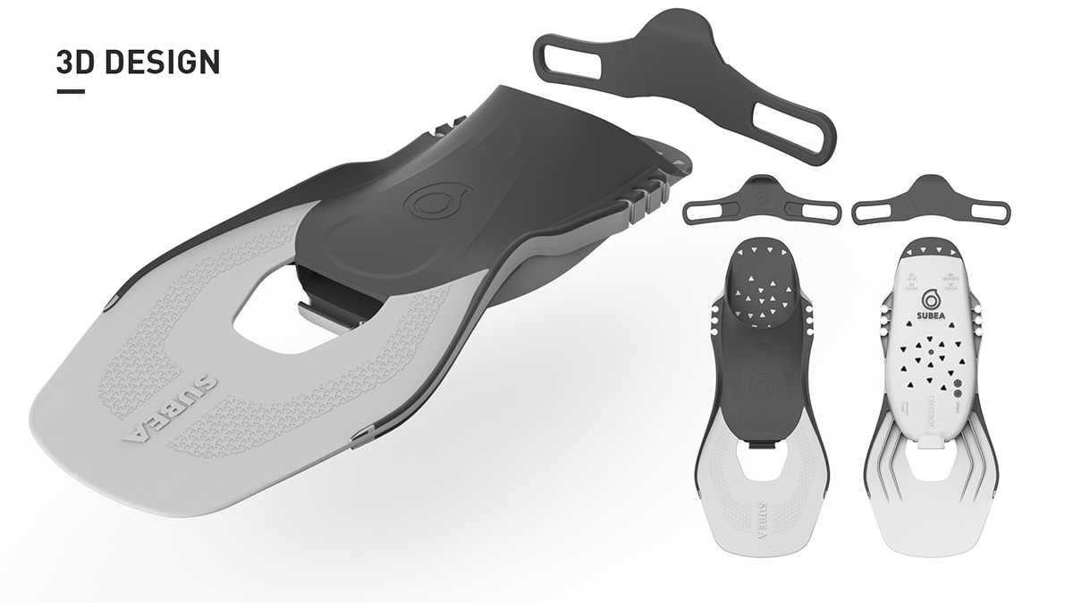 flippers，upper，industrial design，product design，