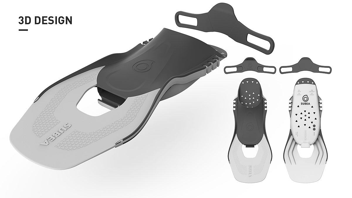 flippers，upper，industrial design，product design，