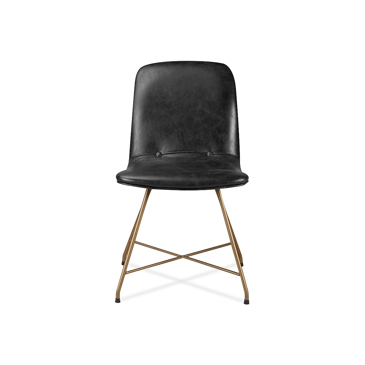 Dining chair，chair，Leatherwear，Metal，yellow，brown，black，industrial design，product design，