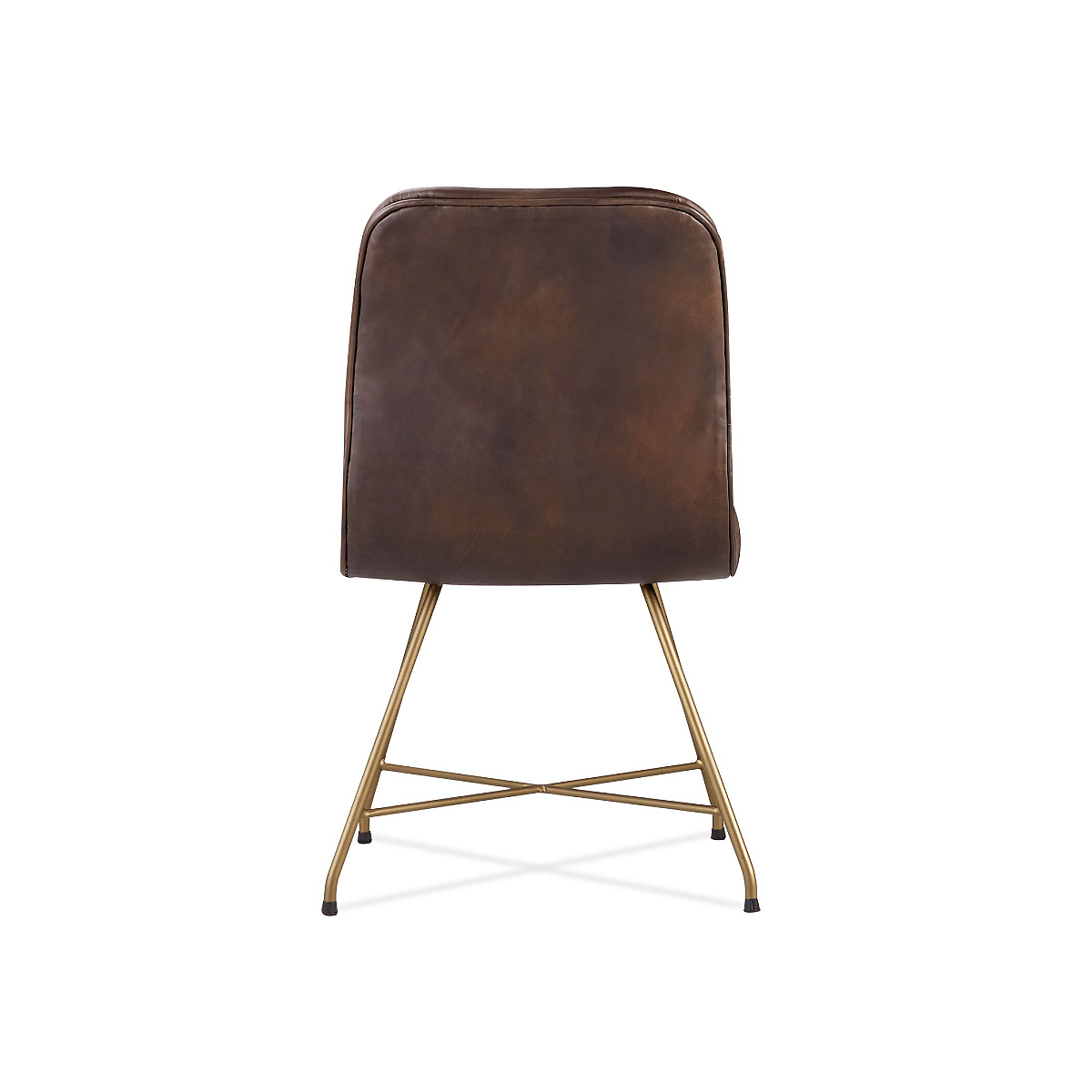 Dining chair，chair，Leatherwear，Metal，yellow，brown，black，industrial design，product design，