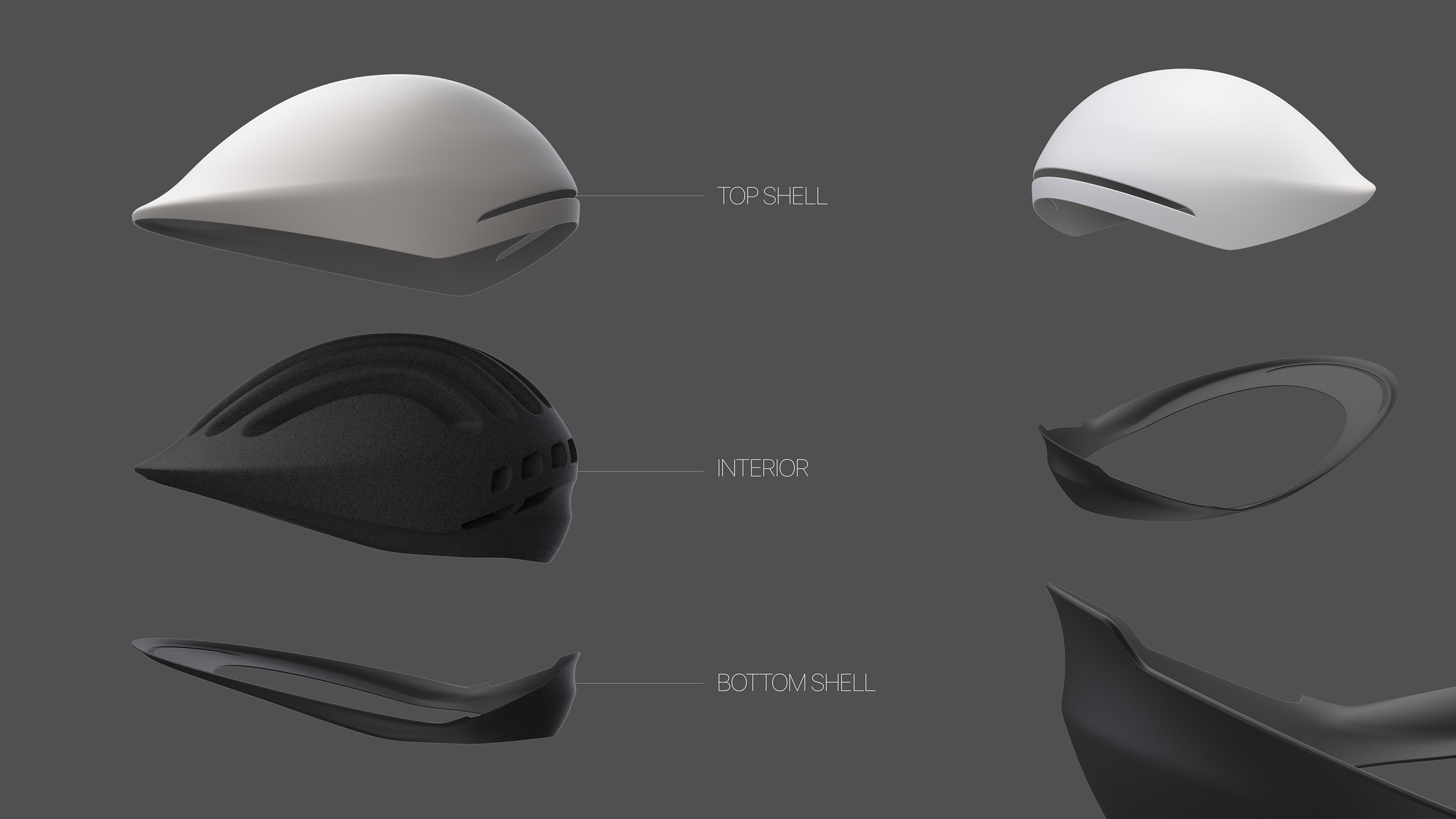 Helmet design，conceptual design，industrial design，