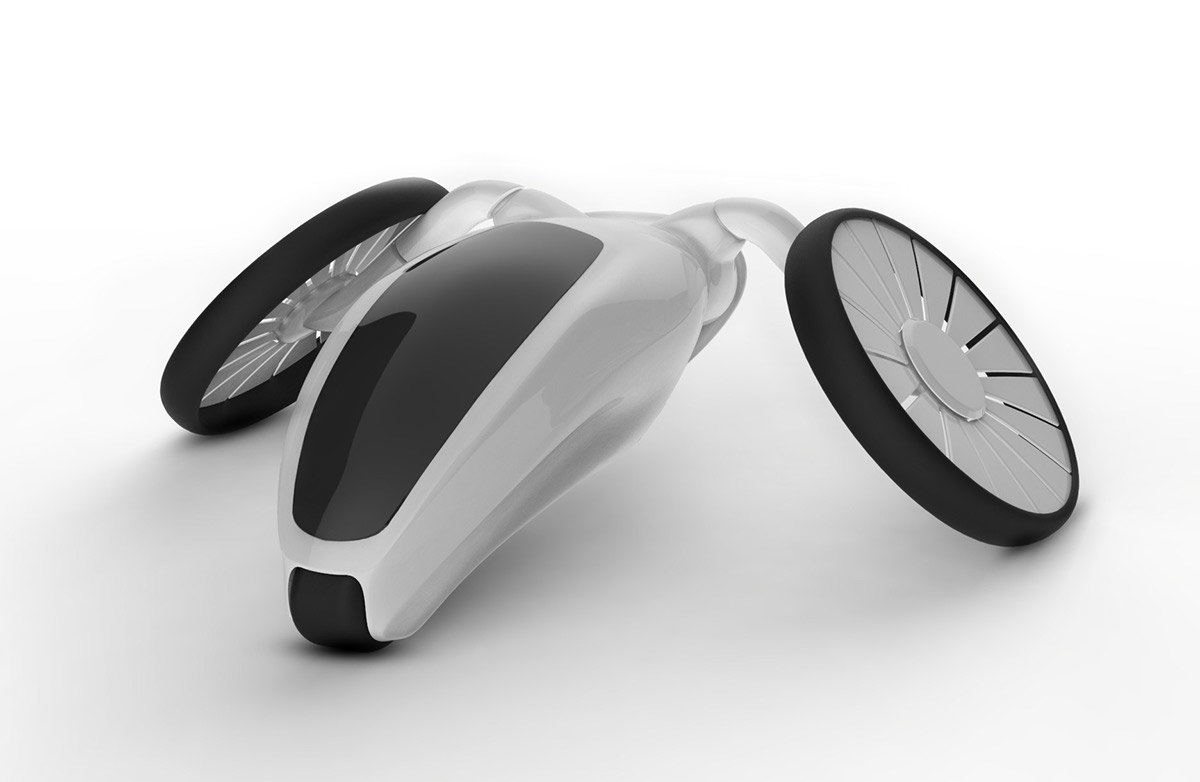 Automatic design，Traffic concept，Adjustable propeller arm，Propeller blade，industrial design，