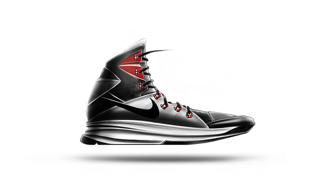 Nike，nike，manuscript，sketch，Running shoes，