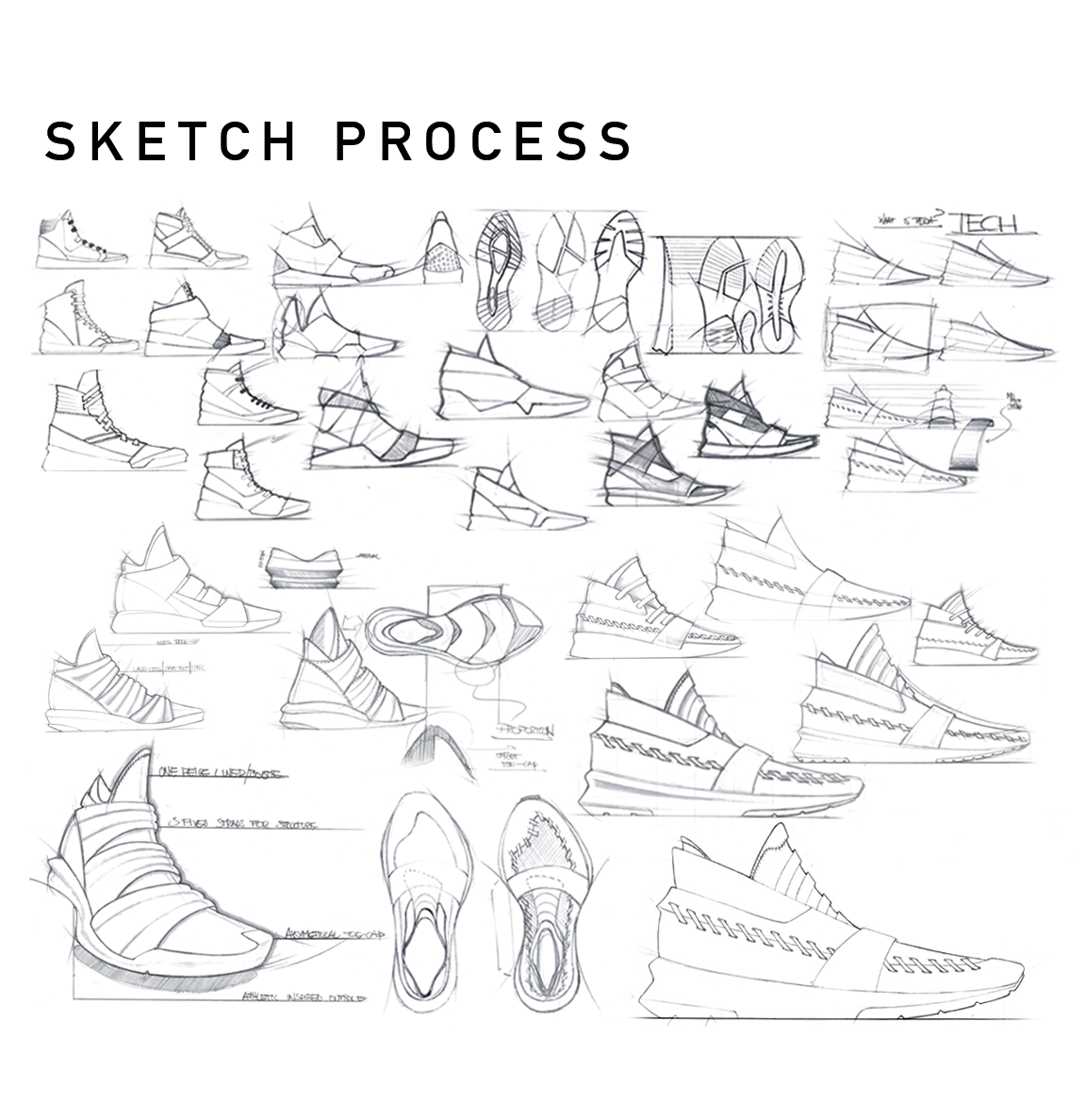 Nike，nike，manuscript，sketch，Running shoes，