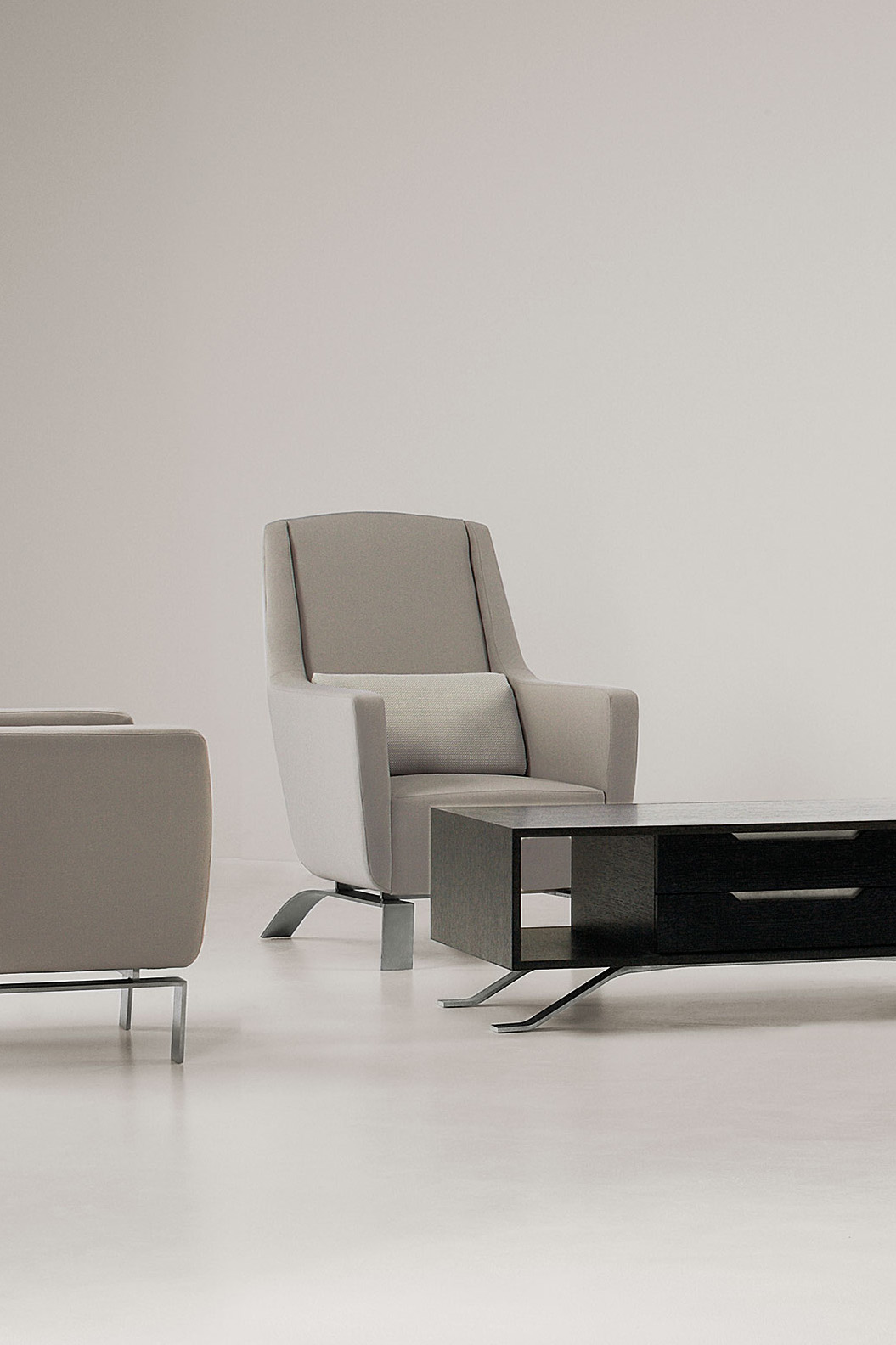 line，Material Science，Kaesi Armchair，chair，