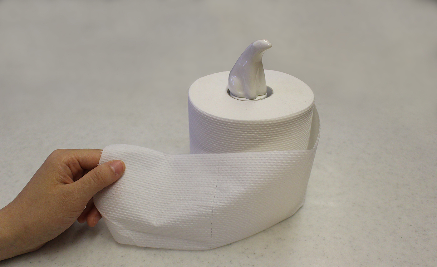 Polar bear，napkin，environment protection，Sculpture，