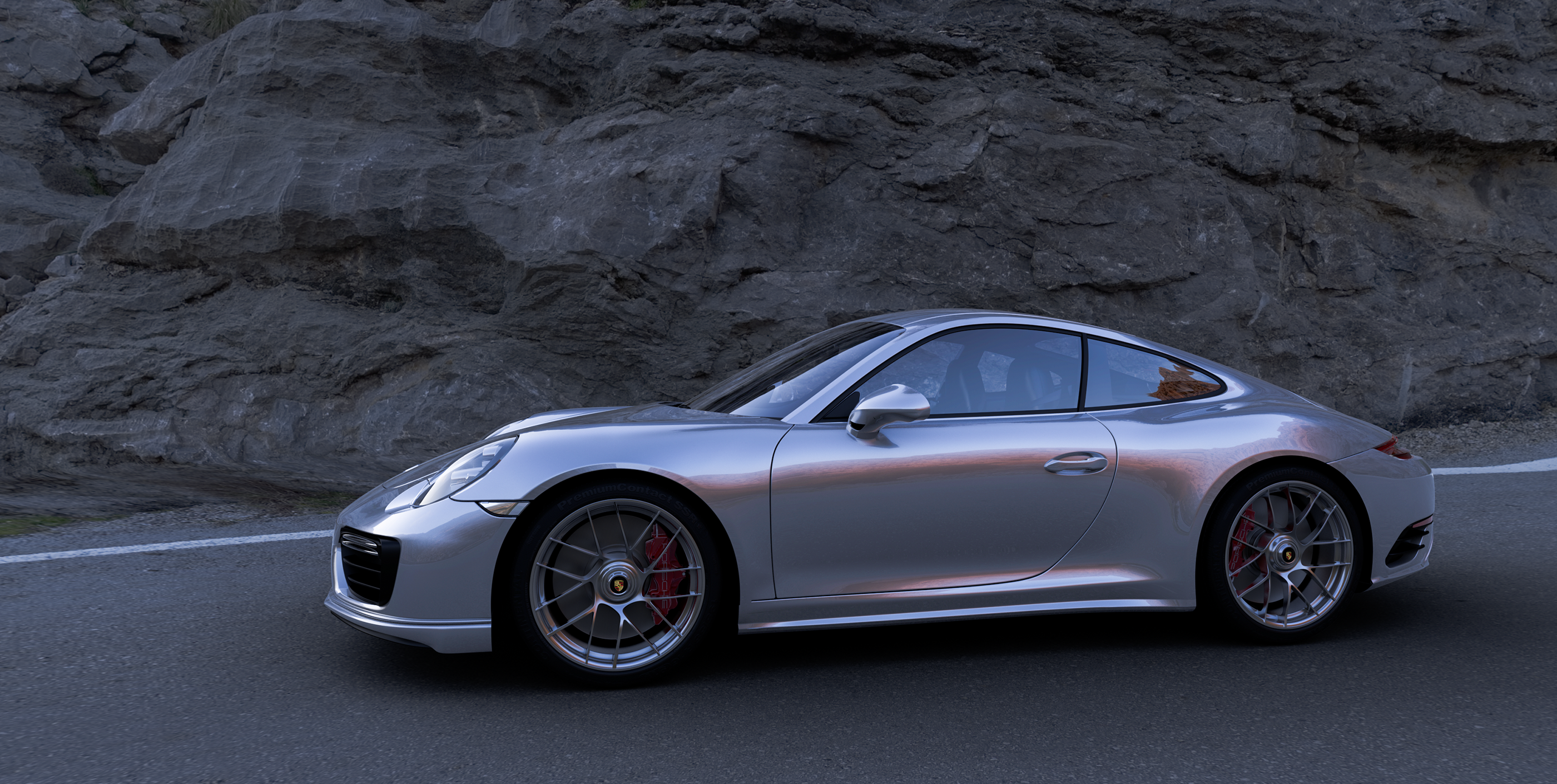 design sketch，nine hundred and eleven，Porsche，