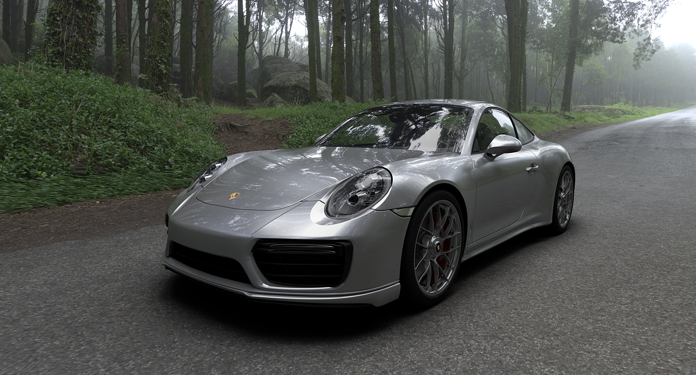 design sketch，nine hundred and eleven，Porsche，