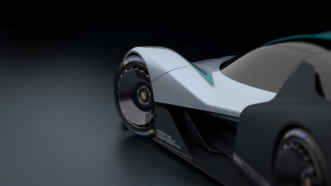 vred，GT1，Porsche 963，Render，Utsav Shah，