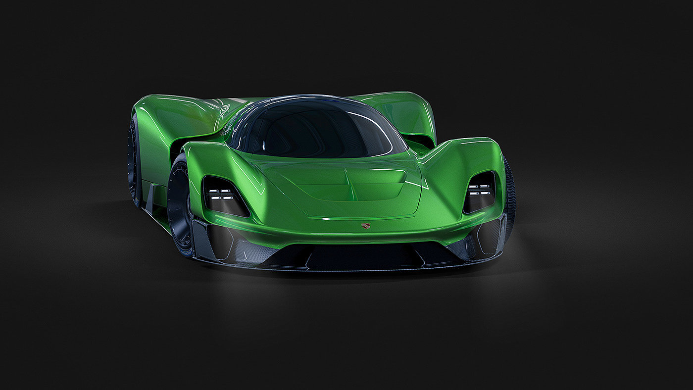 vred，GT1，Porsche 963，Render，Utsav Shah，