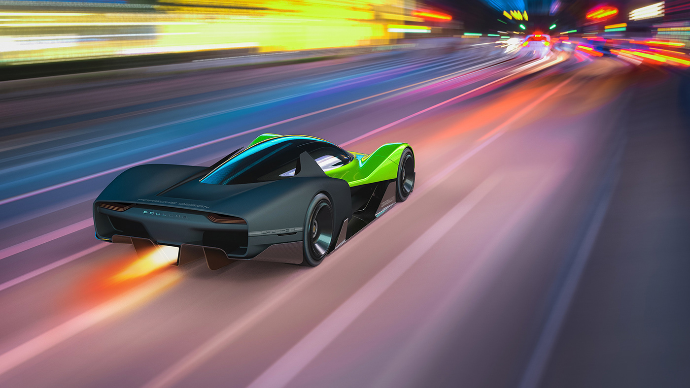 vred，GT1，Porsche 963，Render，Utsav Shah，