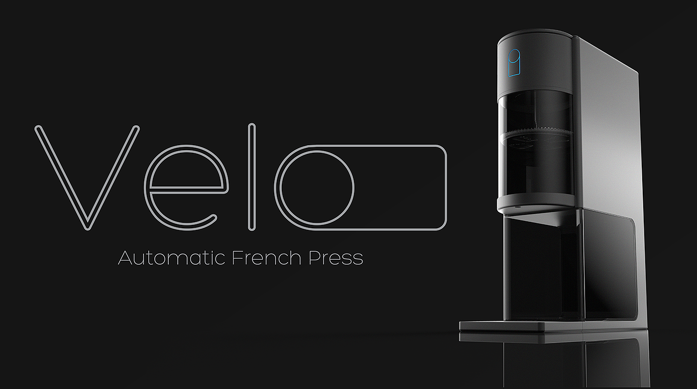 app，fully automatic，Coffee machine，concept，black，Taylor Serra，