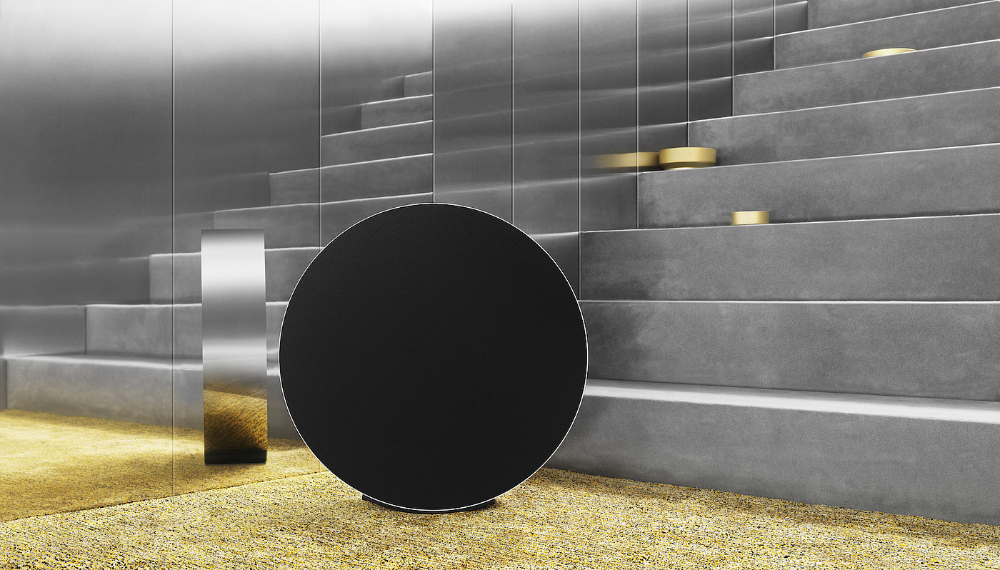 Lamp design，No Entry，Sato Da，Cylindrical minimalism，sound，speaker，Bluetooth Speaker ，Floor lamp，pen container，magnet，Desktop storage，white，trash can，