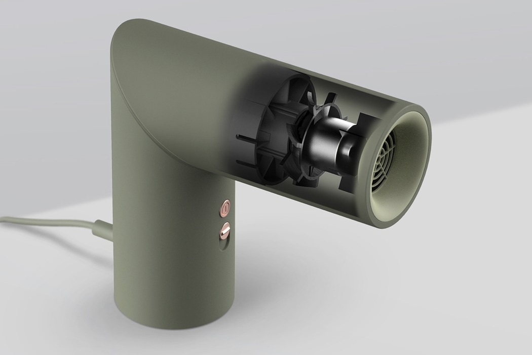 green，concise，hair drier，