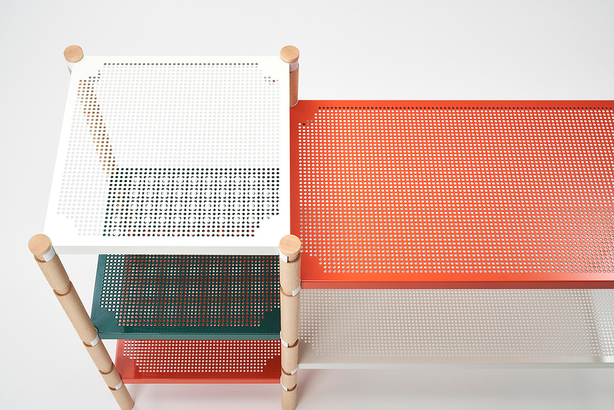 goods shelves，Modular design，Leg-O，