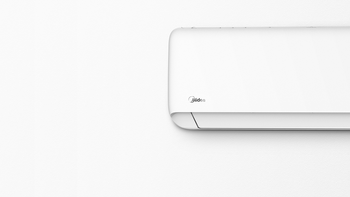 product design，industrial design，Integrated housing，air conditioner，Midea，