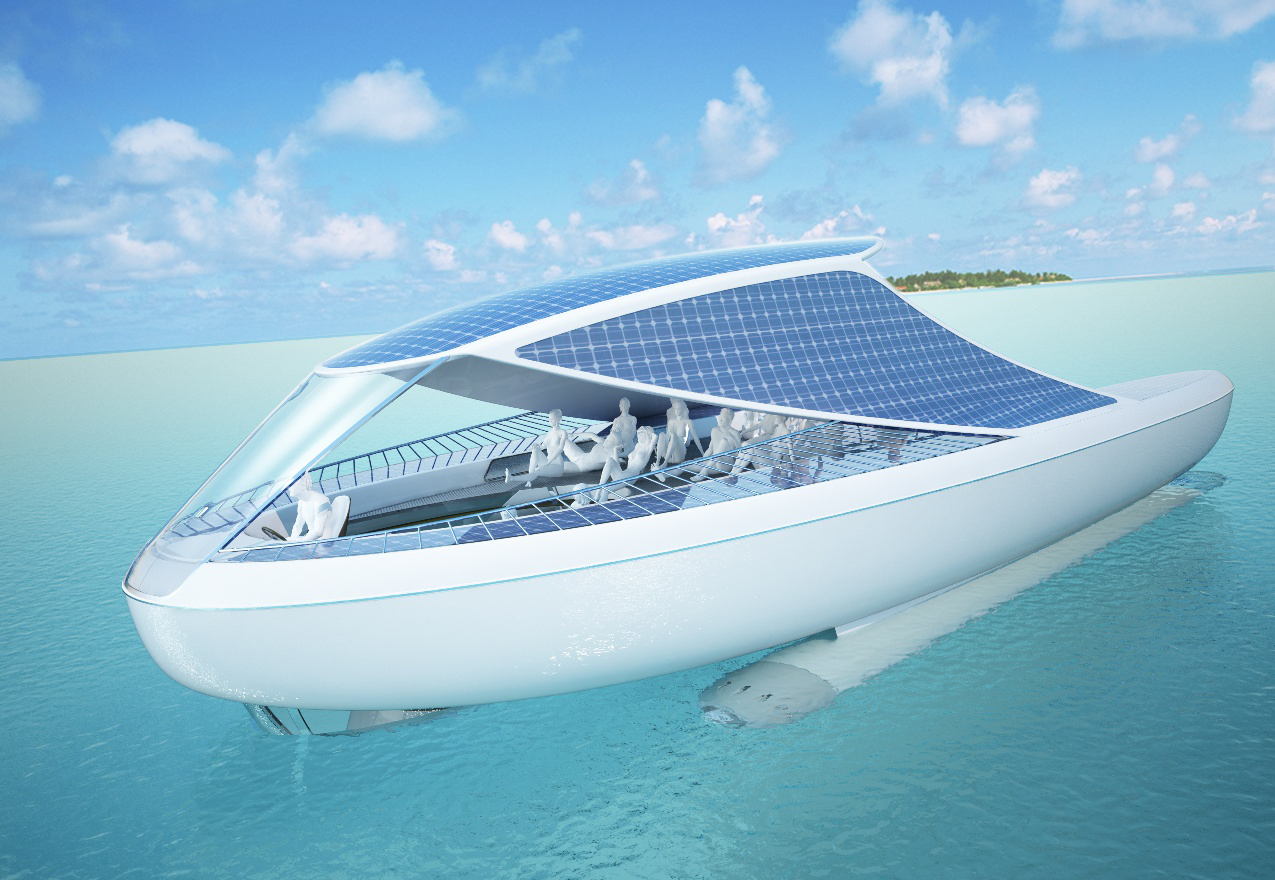 float，yacht，U-shaped design，