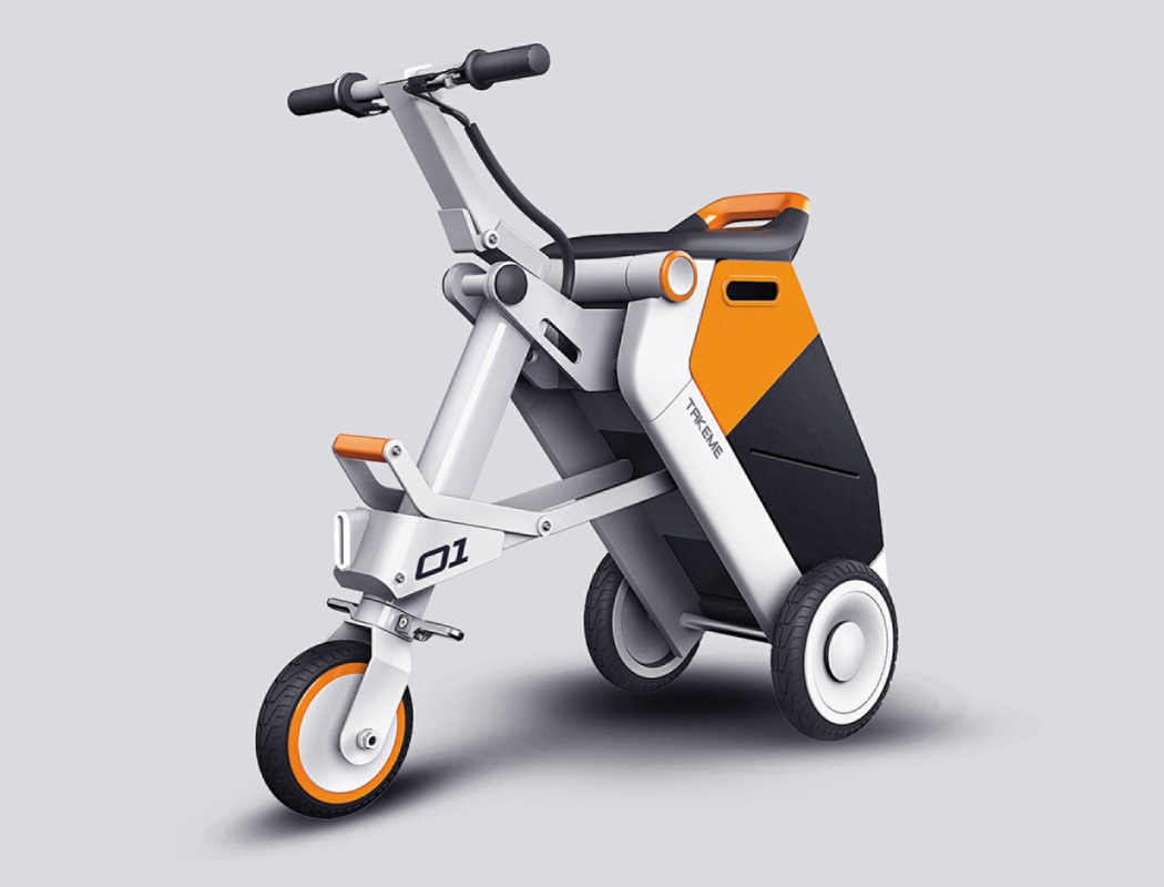 wheelbarrow，Electric vehicle，fold，Portable，2018 red dot，