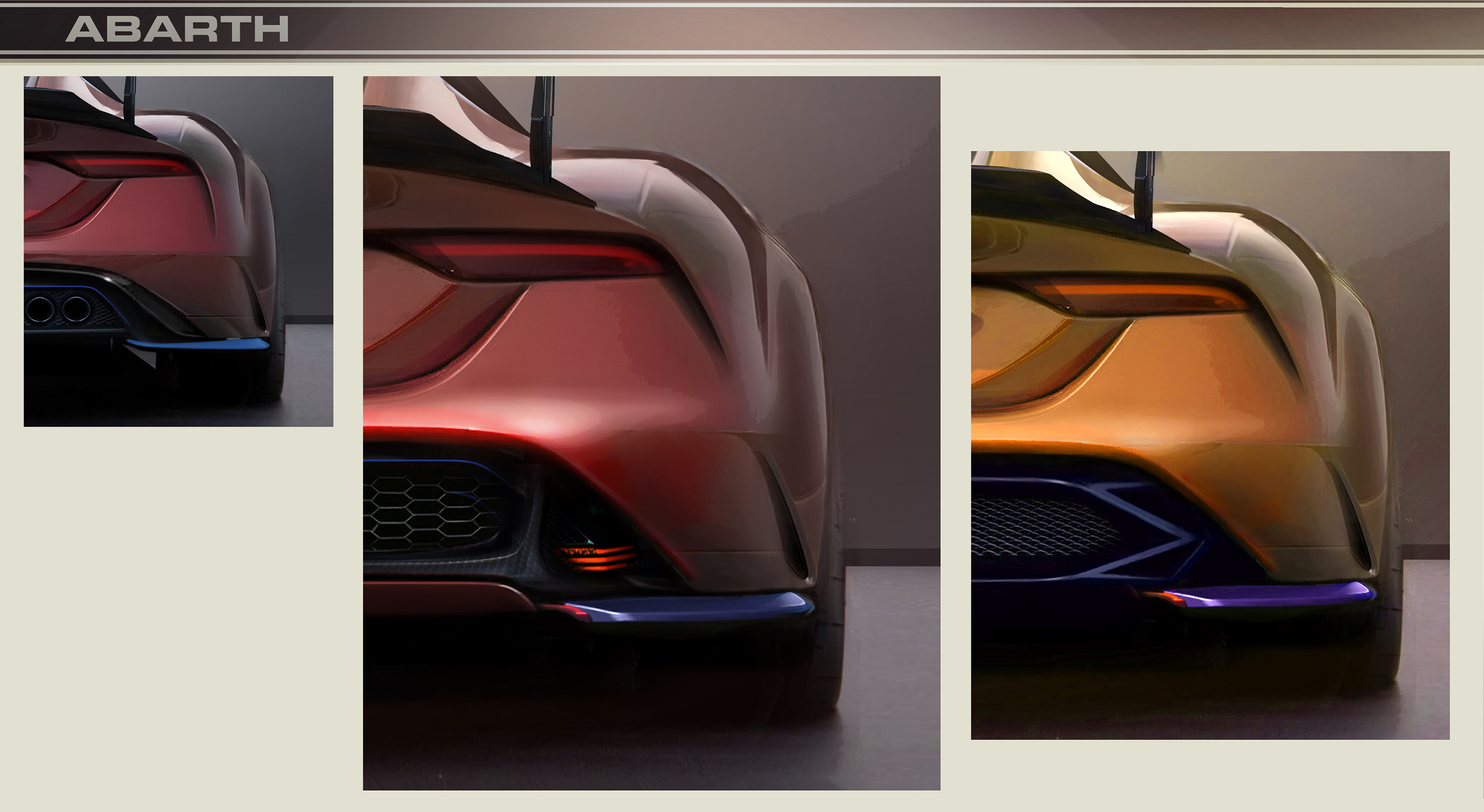 alfa romeo ，Automobile design，conceptual design，