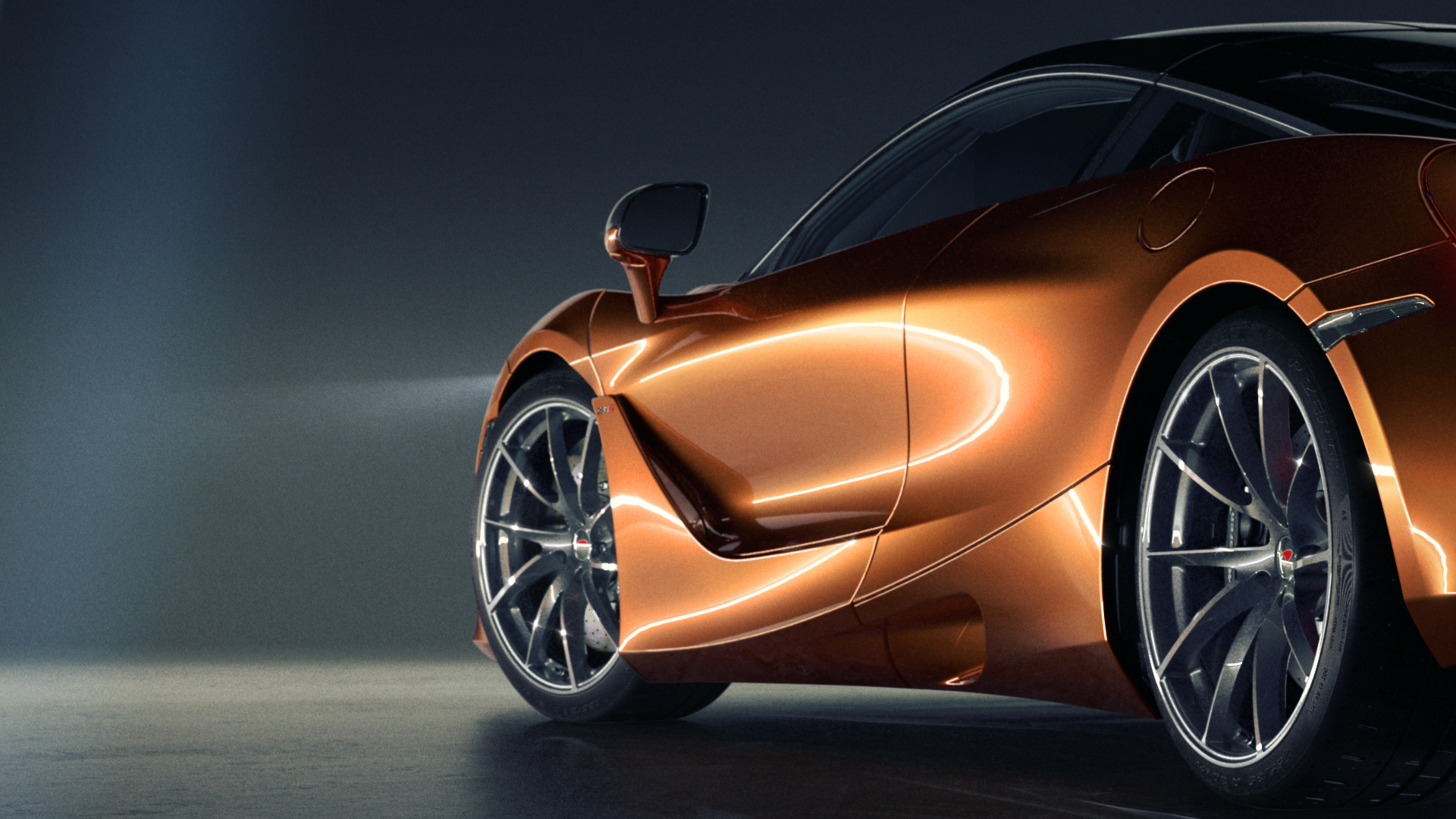 3d，Automobile design，McLaren 720s，
