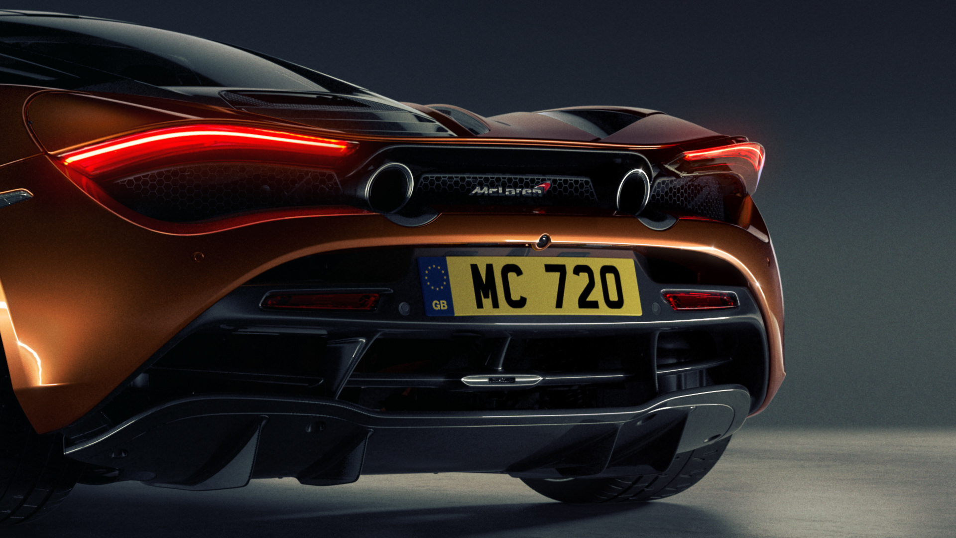 3d，Automobile design，McLaren 720s，