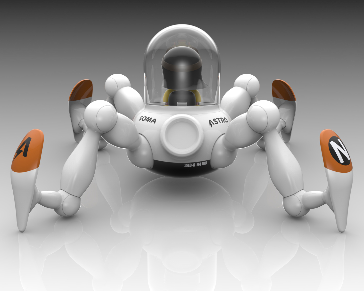 Mechanics，large，concept，Toys，Crawler Toy，