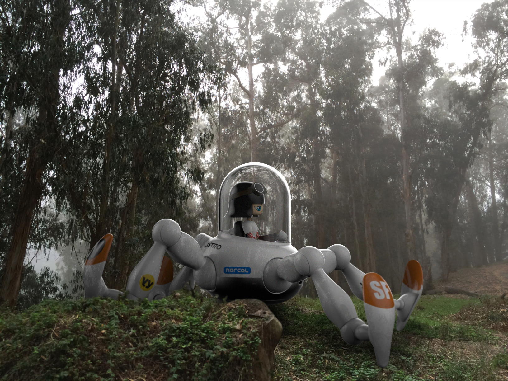 Mechanics，large，concept，Toys，Crawler Toy，