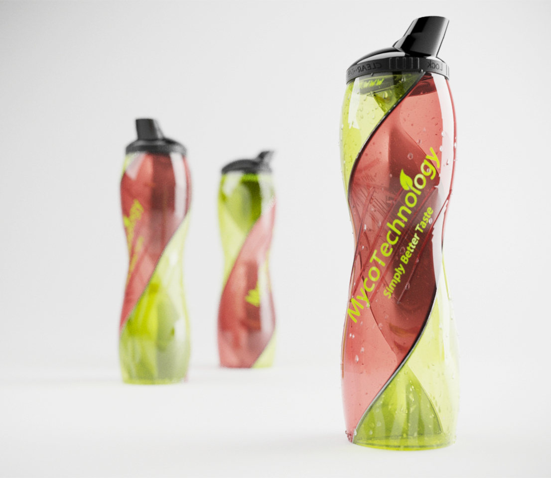 streamline，good-looking，Water cup，MycoTechnoiogy，