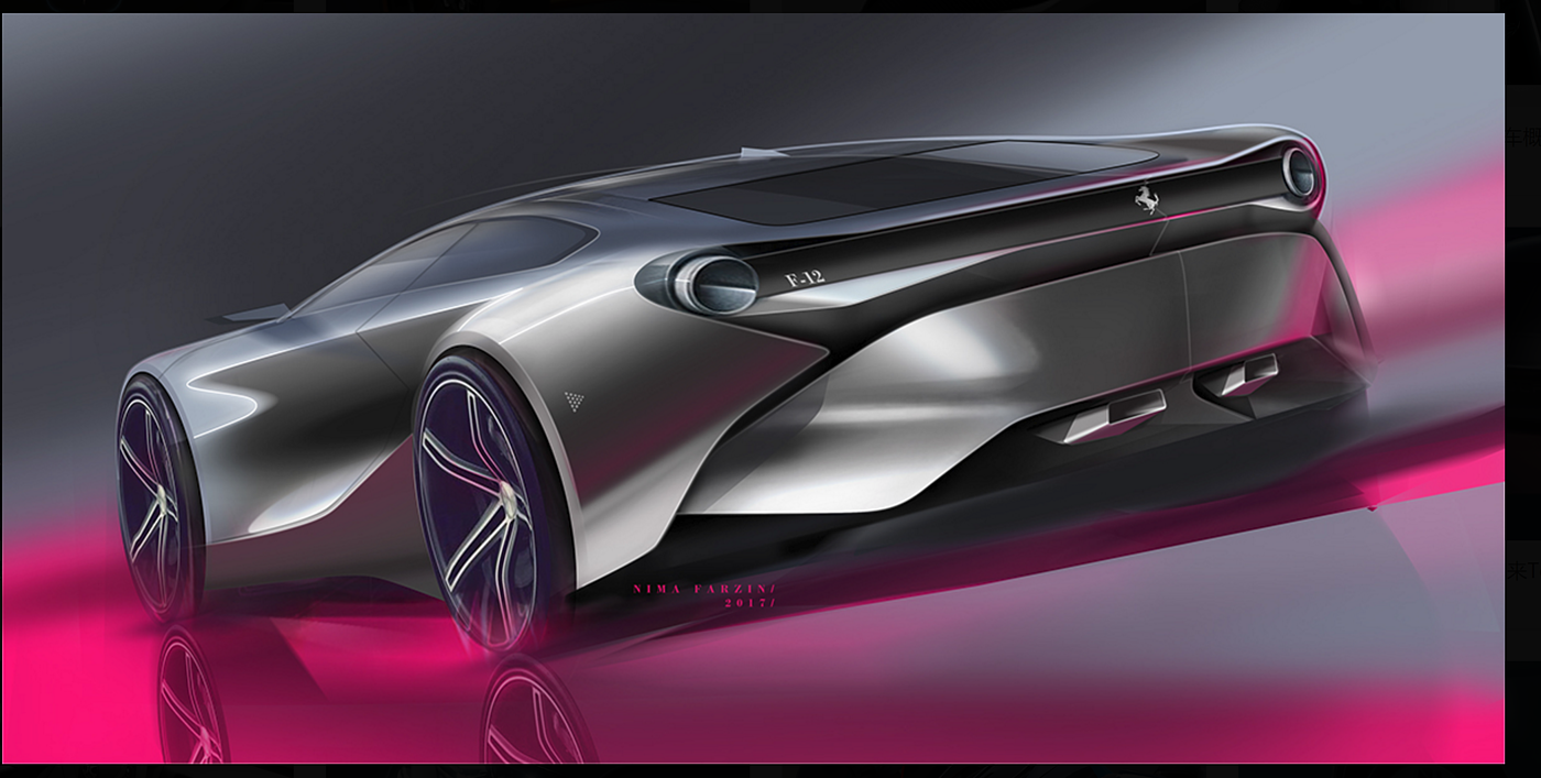 Digital plate，Hand drawn，automobile，