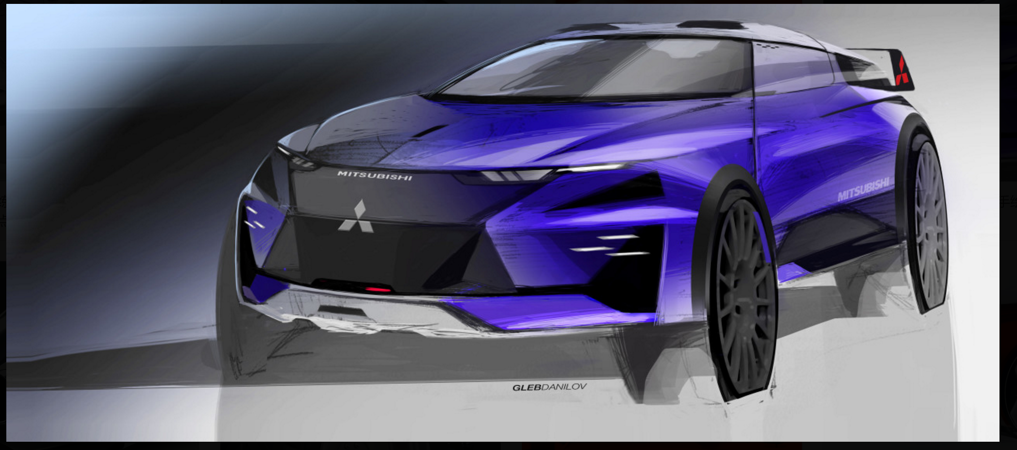 Digital plate，Hand drawn，automobile，