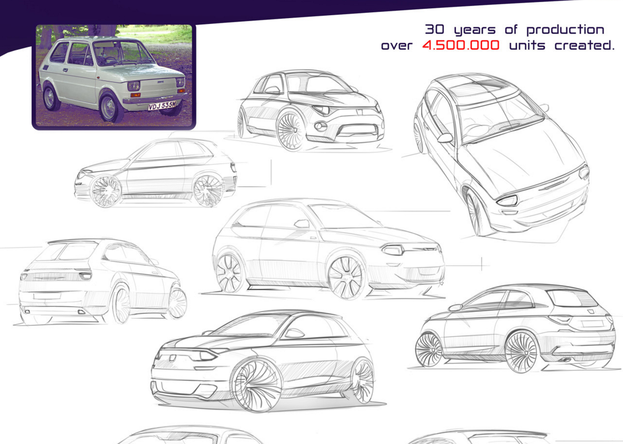 Digital plate，Hand drawn，automobile，