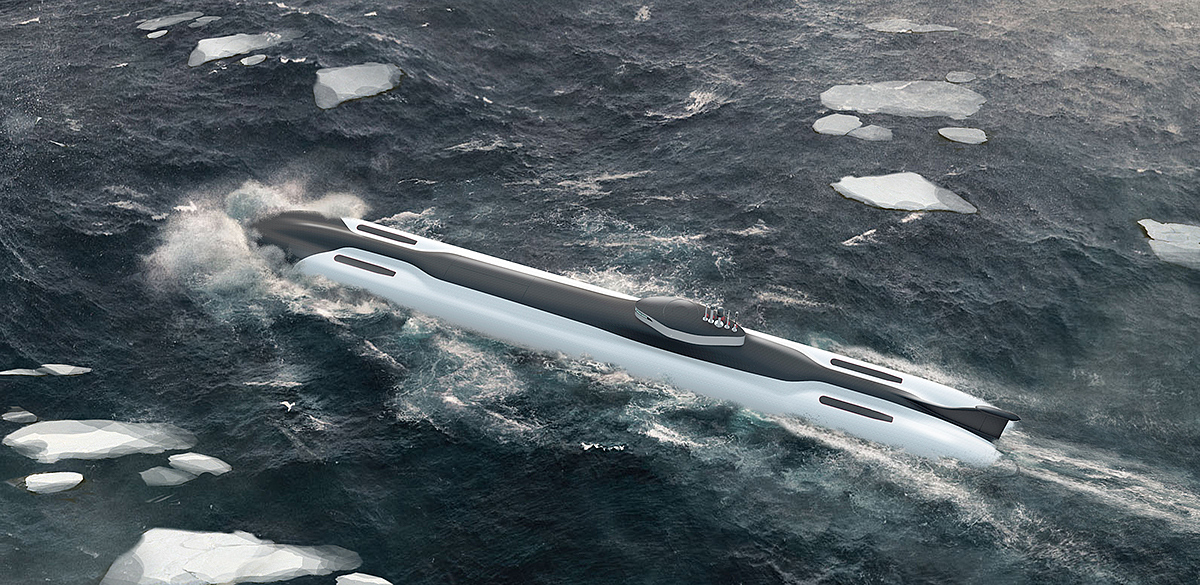 traffic，Underwater，sketch，submarine，concept，