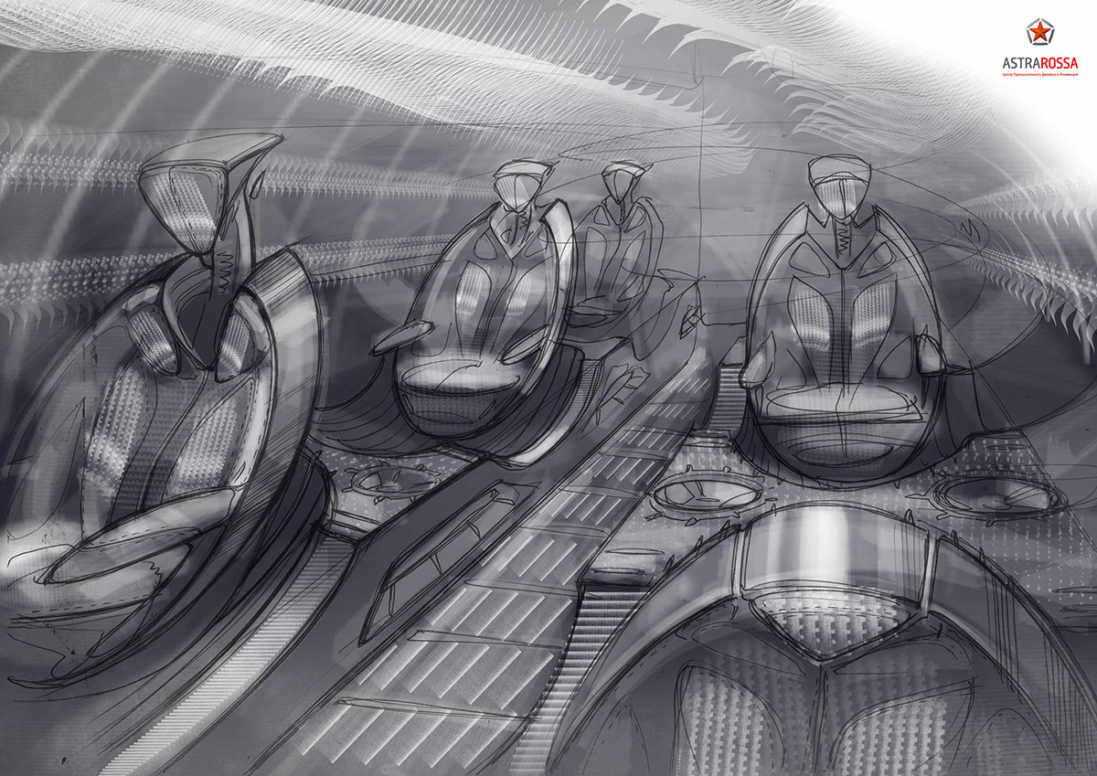 traffic，Underwater，sketch，submarine，concept，